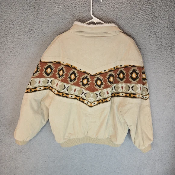 Tan and Brown Women's Jacket - Picture 9 of 16